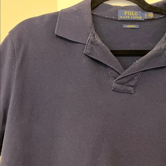 Polo by Ralph Lauren Men's Navy Polo Shirt - Picture 5 of 5